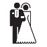 bride and groom icon
